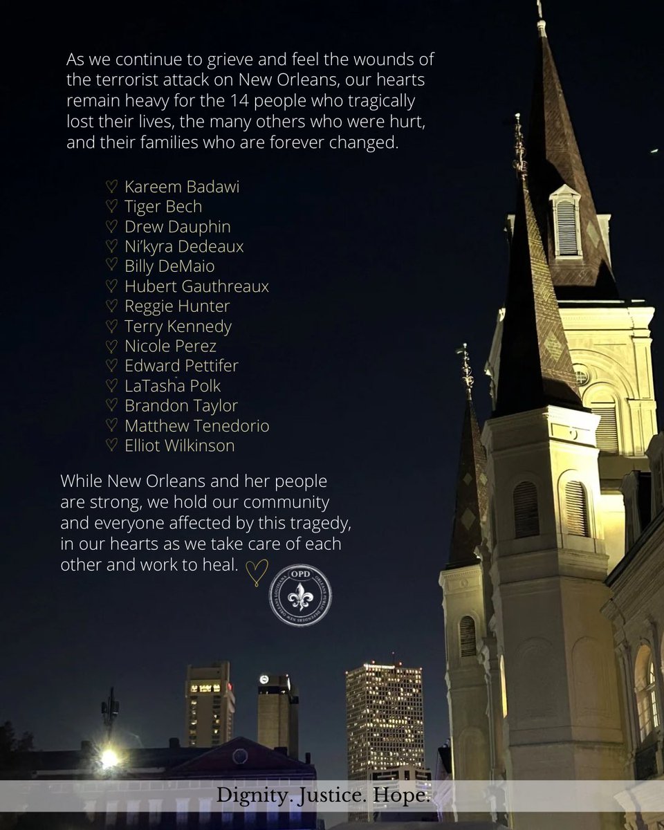 New Orleans, we love you.