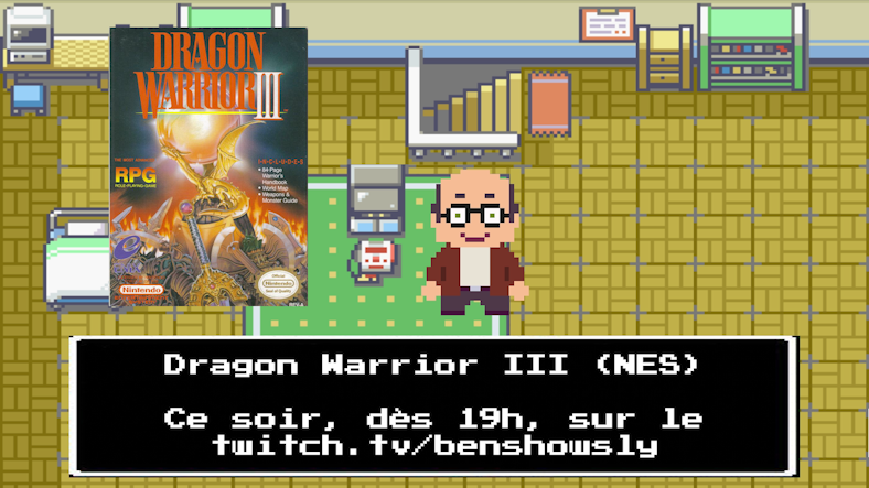 **ON REPART AVEC LA SAISON 5 CE SOIR!!!**

On commence une nouvelle saison et un nouveau défi alors qu'on attaque Dragon Warrior III! twitch.tv/benshowsly  dès 19h