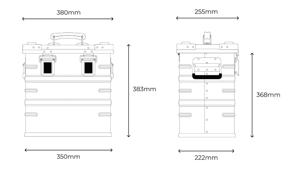 core77's tweet image. Upgrading from Milk Crates: An Aluminum 12&quot; LP Carrier for #TravelingDJs 🎧️

While #milkcrates are good enough for ferrying #records to local #gigs, these #TravelHeavy cases are aimed at the #professional travelling #DJ.

Read the full story on Core77: l8r.it/30px