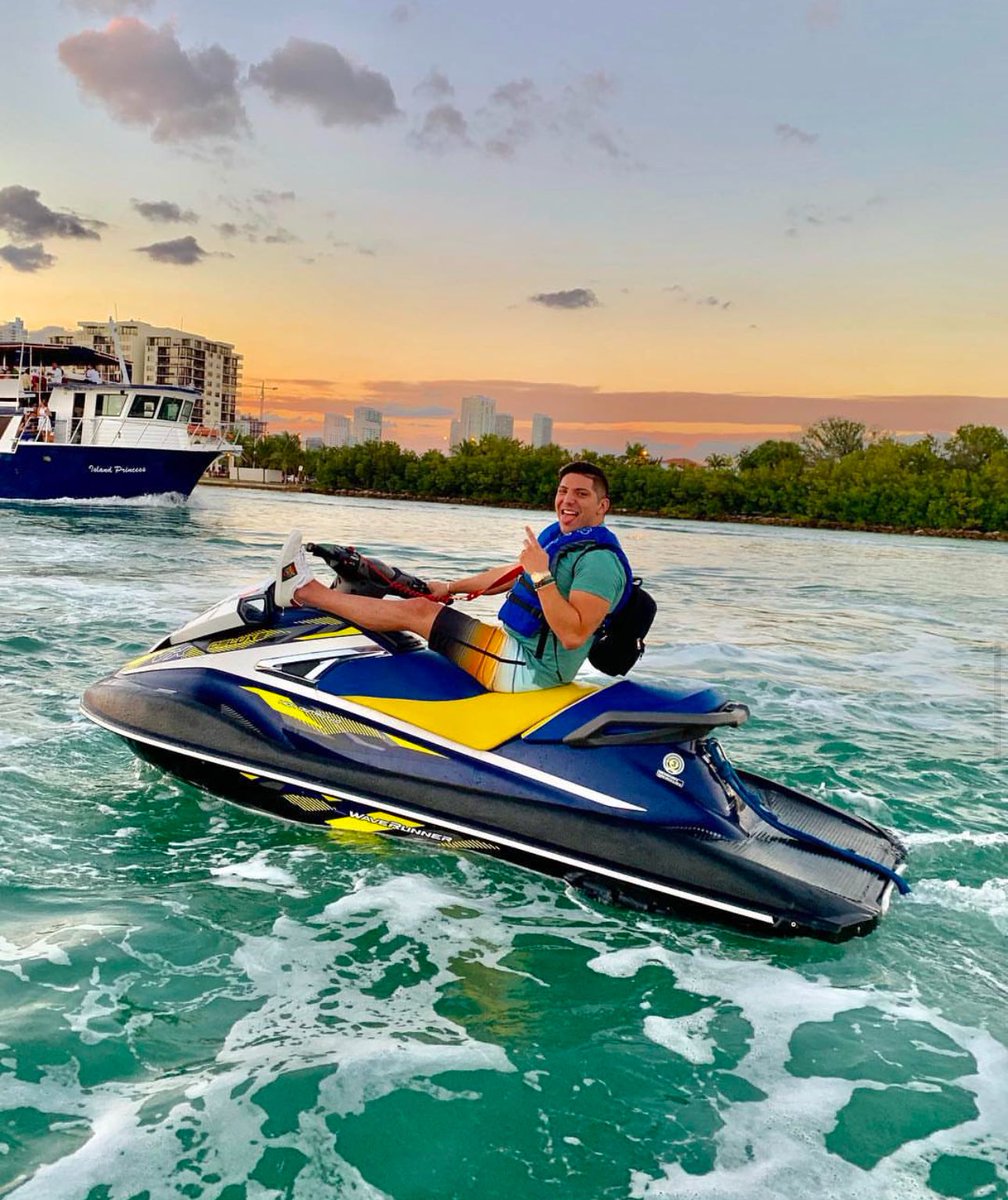 When you can do whatever you want like jet ski on the other side of the country with Gucci's on because you learned my strategy

#guccis #jetski #crazyjetski #miamivibe