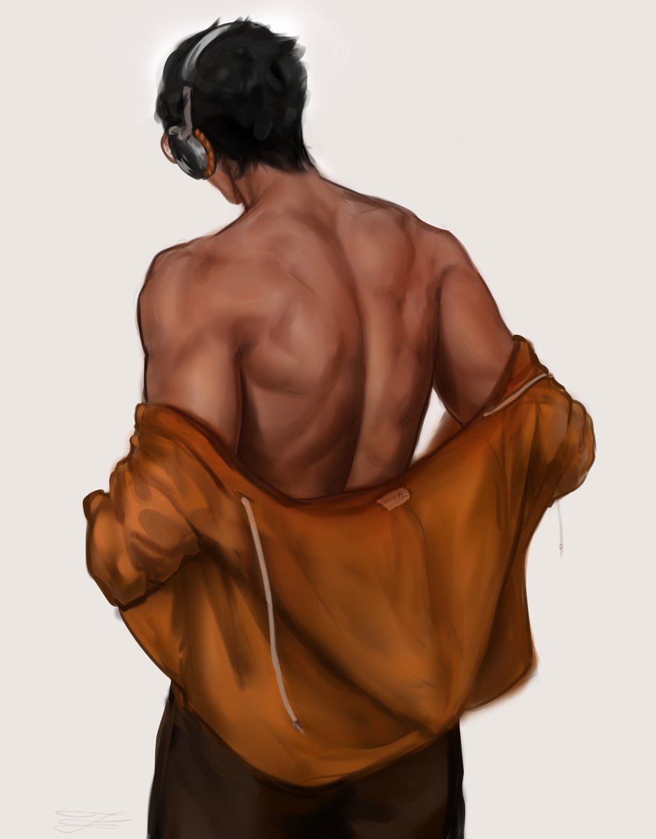 Teehee>:] 
Right, Amir, you don't need that sweatshirt >:}