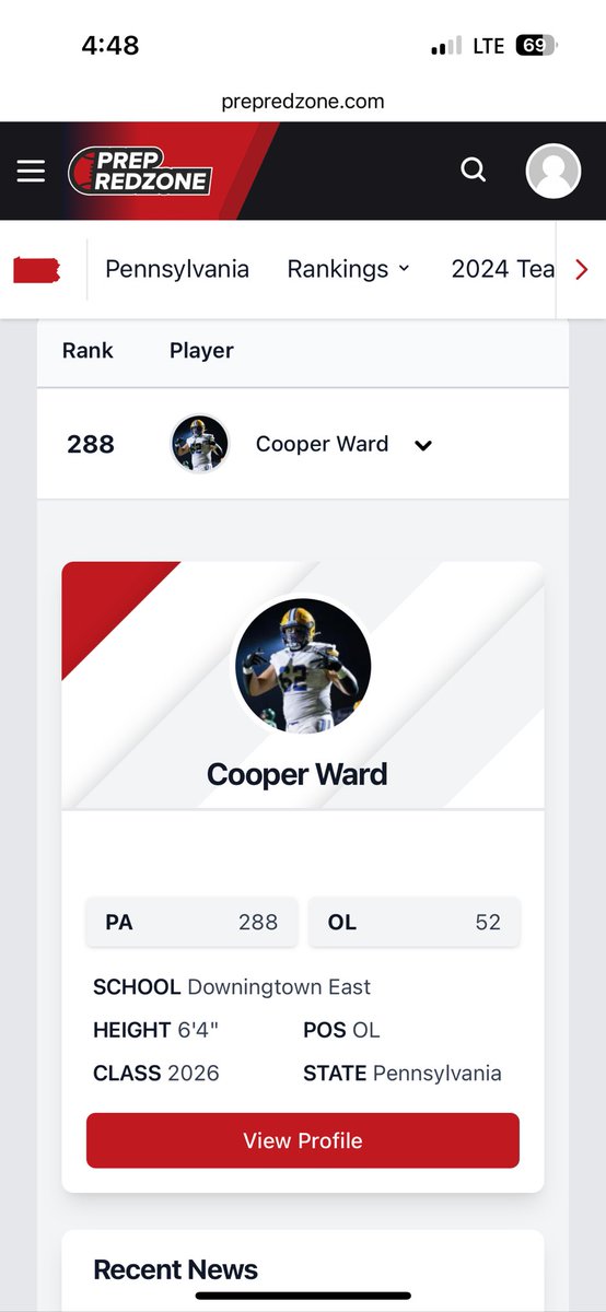 Thank you prep Redzone for the ranking.
<a href="/DTownFball/">DtownFootball</a> <a href="/PrepRedzonePA/">Prep Redzone Pennsylvania</a>
