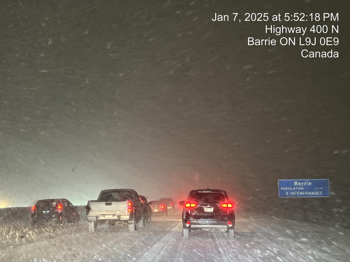 From Selva Hj
Current condition of highway 400N. Please drive safe everyone!