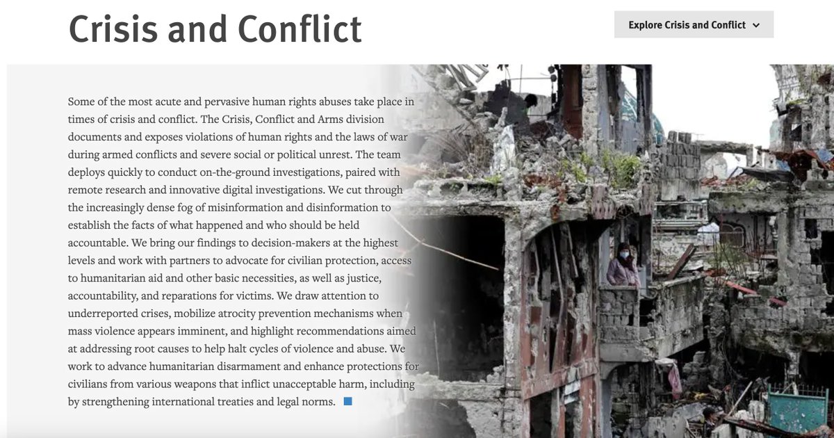 🚨 Job Alert: We're hiring a new researcher to join our Crisis, Conflict &amp; Arms Division @HRW, who will help us document war crimes &amp; other serious human rights abuses in conflicts &amp; crises around the globe. 

For more information &amp; to apply, please visit: job-boards.greenhouse.io/humanrightswat…