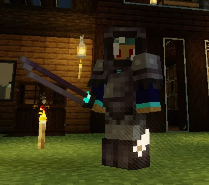 KeySombrio's tweet photo. Gente por favor, alguém ai que goste de texturas de #minecraft, me manda essa textura, é a minha favorita, é uma versão de "Visual enchantments" mas com espadas 3d... eu gostaria muito de a ver de novo, e esse é quase o mesmo equipamento só que na versão mais nova do jogo. 1.16.4 https://t.co/SSmfroseLA