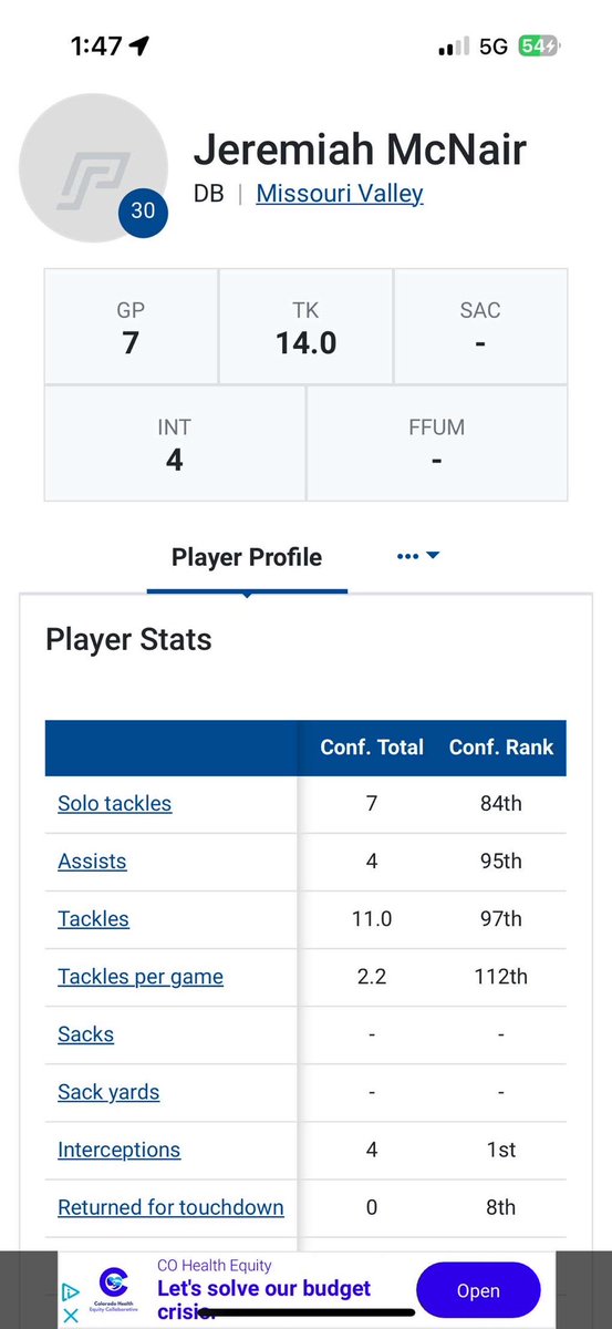 Jeremiah “BAGG” McNair tweet media