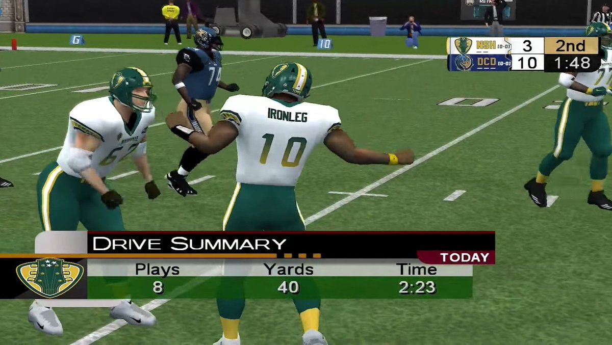 Nashville Tempo (@nashtemposfl) on Twitter photo #TempoTuesday we're starting a new trend. On Tuesday we'll drop some history of the Nashville Franchise. Like this moment here. Victor Ironleg scores Nashvilles first points in SFL history <a href="/simulationfl/">Simulation Football League</a> #TempoTuesday we're starting a new trend. On Tuesday we'll drop some history of the Nashville Franchise. Like this moment here. Victor Ironleg scores Nashvilles first points in SFL history <a href="/simulationfl/">Simulation Football League</a>