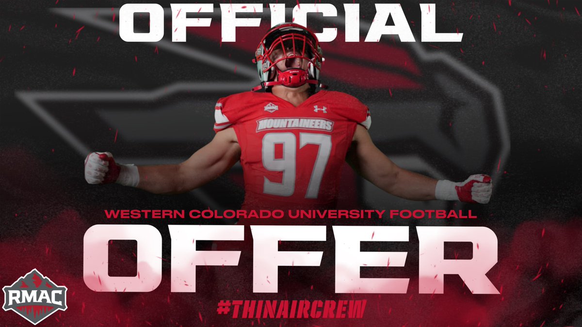 FrankieRivera76's tweet photo. #AGTG After a great conversation with @Jas_Bains_12 I am blessed to announce that I have received My 4th offer and 2nd Division 2 Offer from Western Colorado University! Thank you for this opportunity! @JGonzo_24 @tauer34 @WCUMountaineers @CDublins14 @CoBasslikdafish @CoachDomCosta @SPPirateFB @LACitySection @NE_Ok_HS_Sports @breezepreps @NickIngram310 @latsondheimer @Tarek_Fattal @One11Recruiting @PrepRedzoneCA @JamaalStreet @DamianCalhoun @GregBiggins #Thinaircrew #Offer #OLINE
