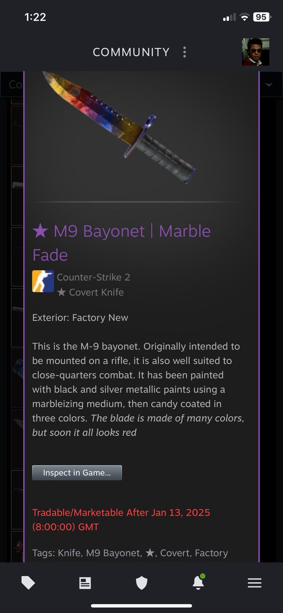 DupeTrader's tweet photo. New good pickup
Thanks to my bro @333Ammo for the help of buying it β€οΈ
#cs2 #cs2picks #csgo #cstrading #cs2trading #trading # https://t.co/QrRBkjNBwf