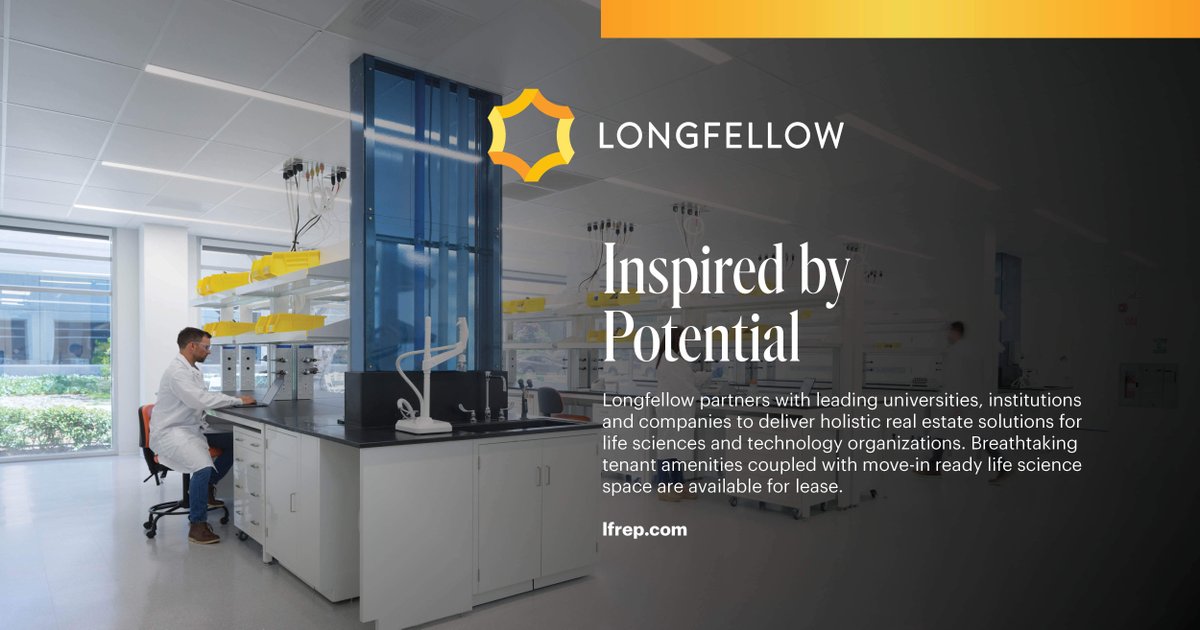 California Life Sciences (CLS) (@califesciences) on Twitter photo Proud to partner with <a href="/LongfellowREP/">Longfellow Real Estate Partners</a>, redefining the tenant-landlord experience with custom, flexible spaces that help visionary leaders turn ideas into reality.
Fueling life-changing innovations together!
Learn more about Longfellow: bit.ly/3Wcgh7R Proud to partner with <a href="/LongfellowREP/">Longfellow Real Estate Partners</a>, redefining the tenant-landlord experience with custom, flexible spaces that help visionary leaders turn ideas into reality.
Fueling life-changing innovations together!
Learn more about Longfellow: bit.ly/3Wcgh7R