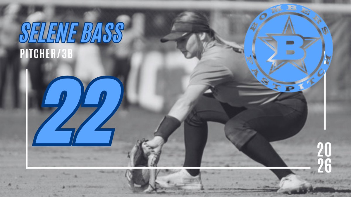 BombersKTX's tweet photo. 🚨‼️Roster Alert!‼️🚨
Introducing #22 @Selenesoftball
Selene is an #uncommitted #co2026 pitcher and third base. Welcome to #bombernation Selene! #alwaysinthefight https://t.co/gB2ZXkAW87