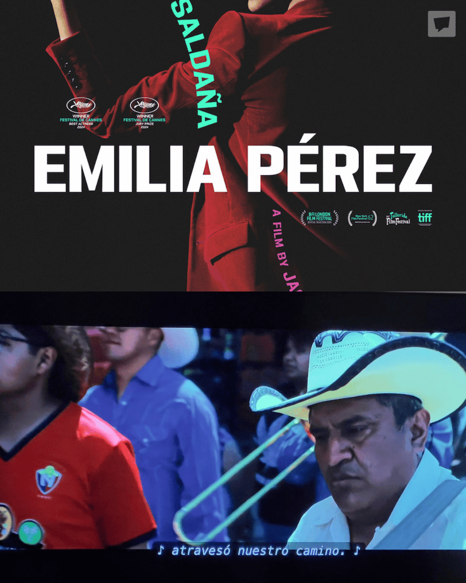 MrOFFSIDER's tweet photo. ¿Un NachoPana en una película que ganó tres Golden Globe? ¡Claro! 

Ahí está un Rojo en Emilia Pérez, la sensación de Netfilx que arrasa en cuanta gala de premios le ponen en frente. ¡Estamos en todas partes pa! https://t.co/G4YRyKyrEb
