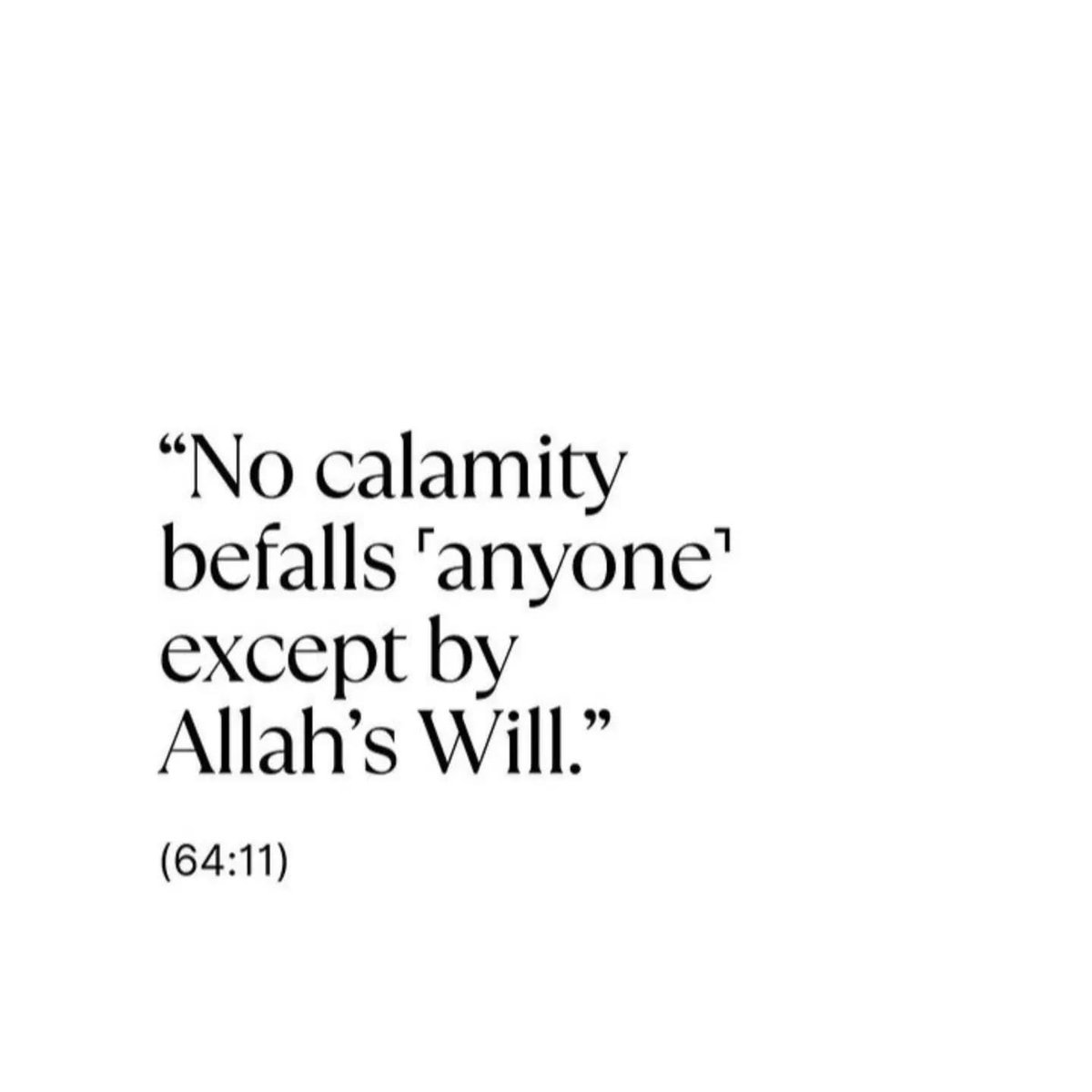 Four verses from the Qur’an to keep you calm.