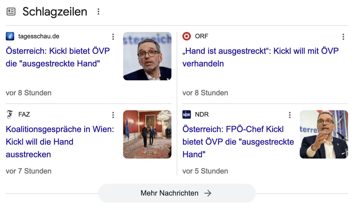 „Die Hand ist ausgestreckt“ – bei der Größe von @herbert_kickl_  wirkt das weniger wie eine einladende Geste und mehr wie ein historisch belasteter Gruß. 🤔
