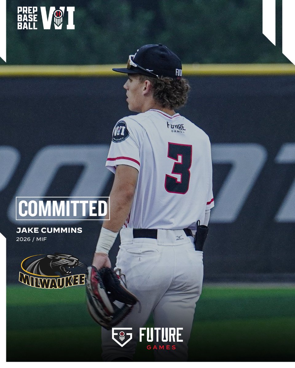 Prep Baseball Wisconsin (@prepbaseballwi) on Twitter photo MIF Jake Cummins (Milton, 2026) commits to Wisconsin-Milwaukee.
Cummins represented Team Wisconsin at the #PBFG24
(<a href="/MKE_Baseball/">Milwaukee Baseball</a>)
๐คloom.ly/MmukUs8 MIF Jake Cummins (Milton, 2026) commits to Wisconsin-Milwaukee.
Cummins represented Team Wisconsin at the #PBFG24
(<a href="/MKE_Baseball/">Milwaukee Baseball</a>)
๐คloom.ly/MmukUs8