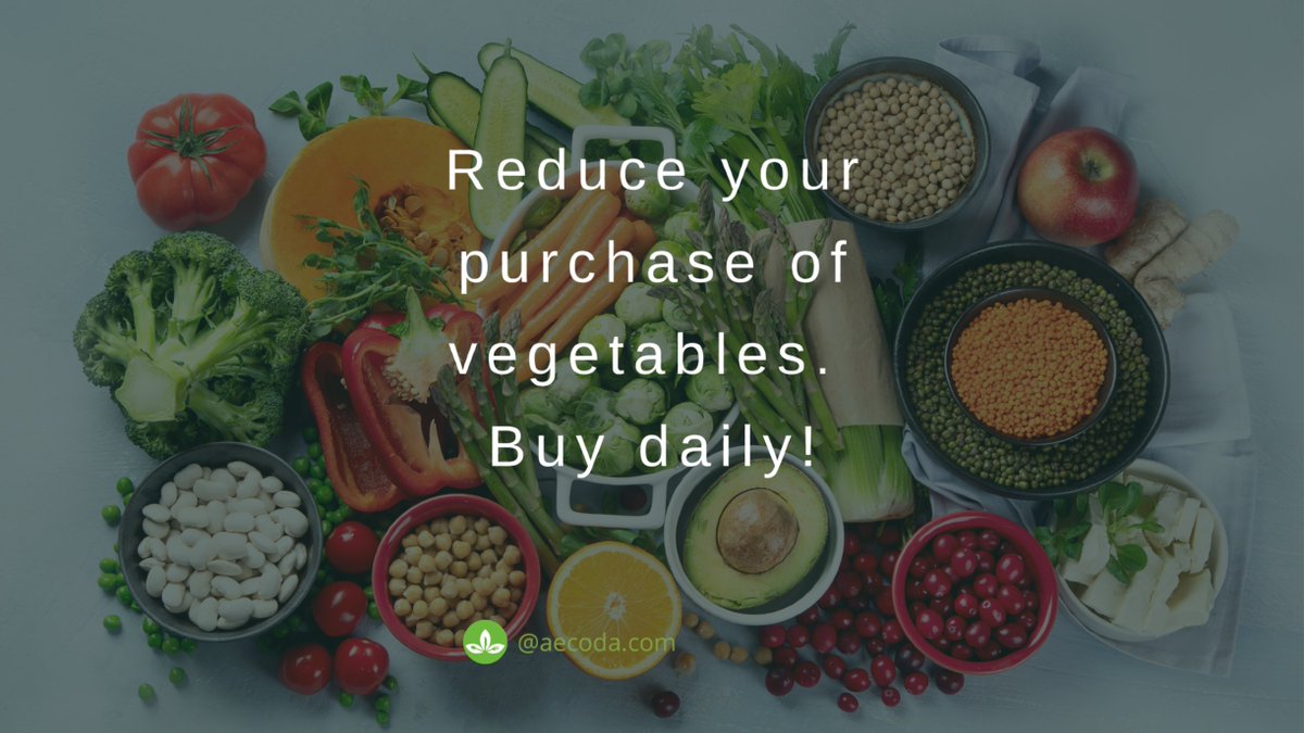 aecoda_com's tweet photo. Reduce your purchase of vegetables. Buy daily!

#sustainable #sustanaibility #foodpractices #ZeroWaste #DesperdicioAlimentario #FoodWaste #Food #Savemoney #Garbagefood #Trash #foodwasteeducation #foodwastesolutions #reducingfoodwaste #reduce #reuse #recycle #composting #wastefree https://t.co/dmdHnbQagj