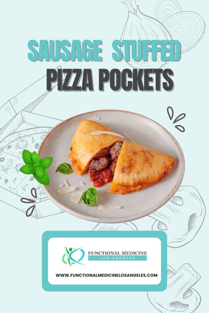 AHCareConcepts's tweet image. Handheld pizza pockets are a customizable treat! Roll out dough, add your favorite filling, seal, and bake. 

For the full recipe: functionalmedicinelosangeles.com/sausage-stuffe… 🍕 

#HandheldPizzaPockets #PizzaPockets #BakeAndEnjoy #PizzaRecipe