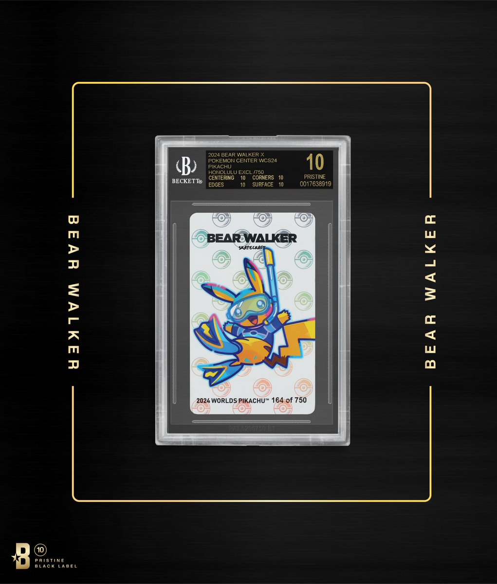 beckett black label pokemon cards BGS 10 BLACK LABEL - Hidden Fates main image 0