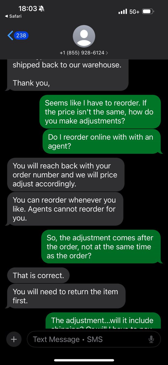Micbraeden's tweet photo. @TrueReligion do better. The customer service is abysmal. https://t.co/NNGbiQlGit