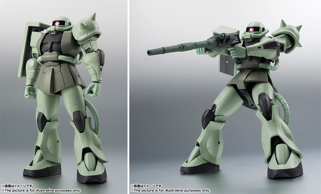 機動戦士ガンダム』より 「ROBOT魂 ＜SIDE MS＞ MS-06 量産型ザク ver