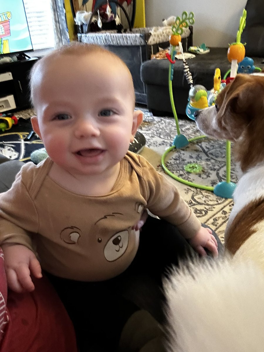 NotChasingAmy's tweet image. My baby boy… my buddy