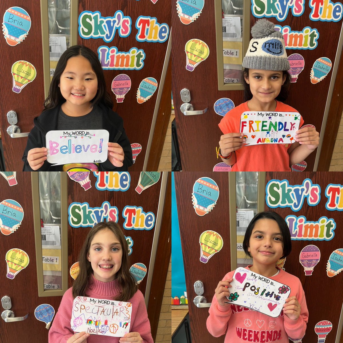 4W completed The One Word Challenge for the New Year! We came up with words that we will focus on and that will motivate us this year! <a href="/polk_street/">Polk Street School</a>