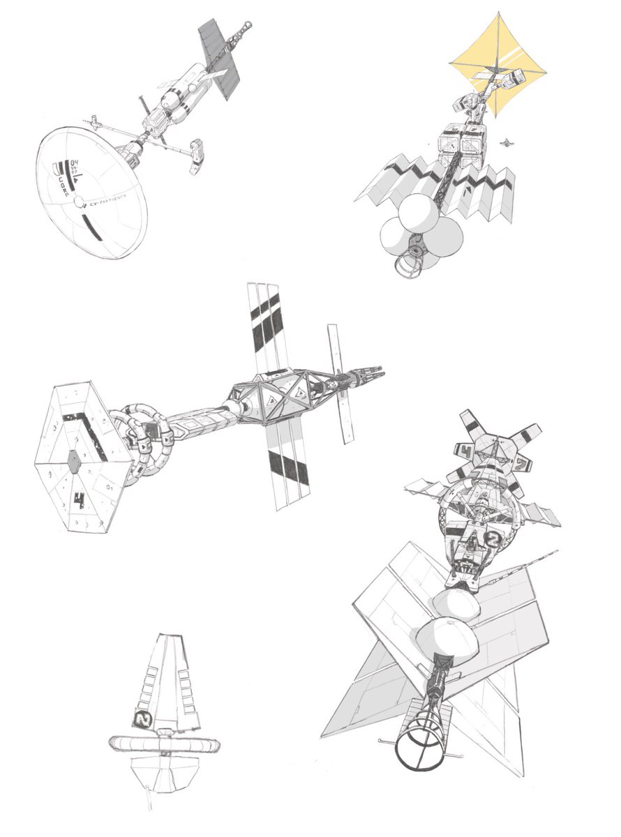 SawABirdOnce's tweet image. All together now!
#spaceships #conceptart #scifi