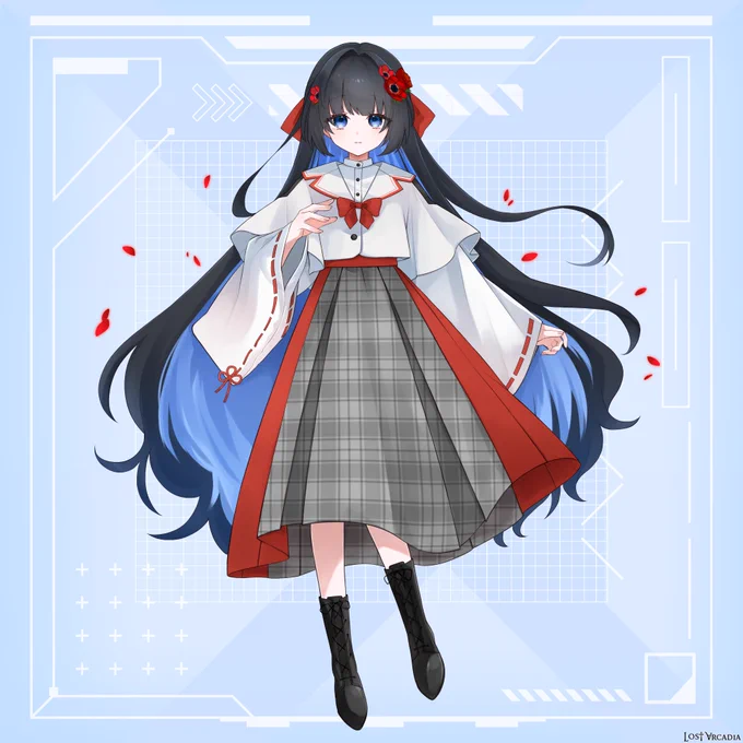 PBW『Lost Arcadia』NPC・古月 せをりちゃんのお姿を担当させて頂きました!現在消息不明ですが、少しシナリオやTOPに登場されていましたね。『Lost Arcadia』(C) 朔汰/ 