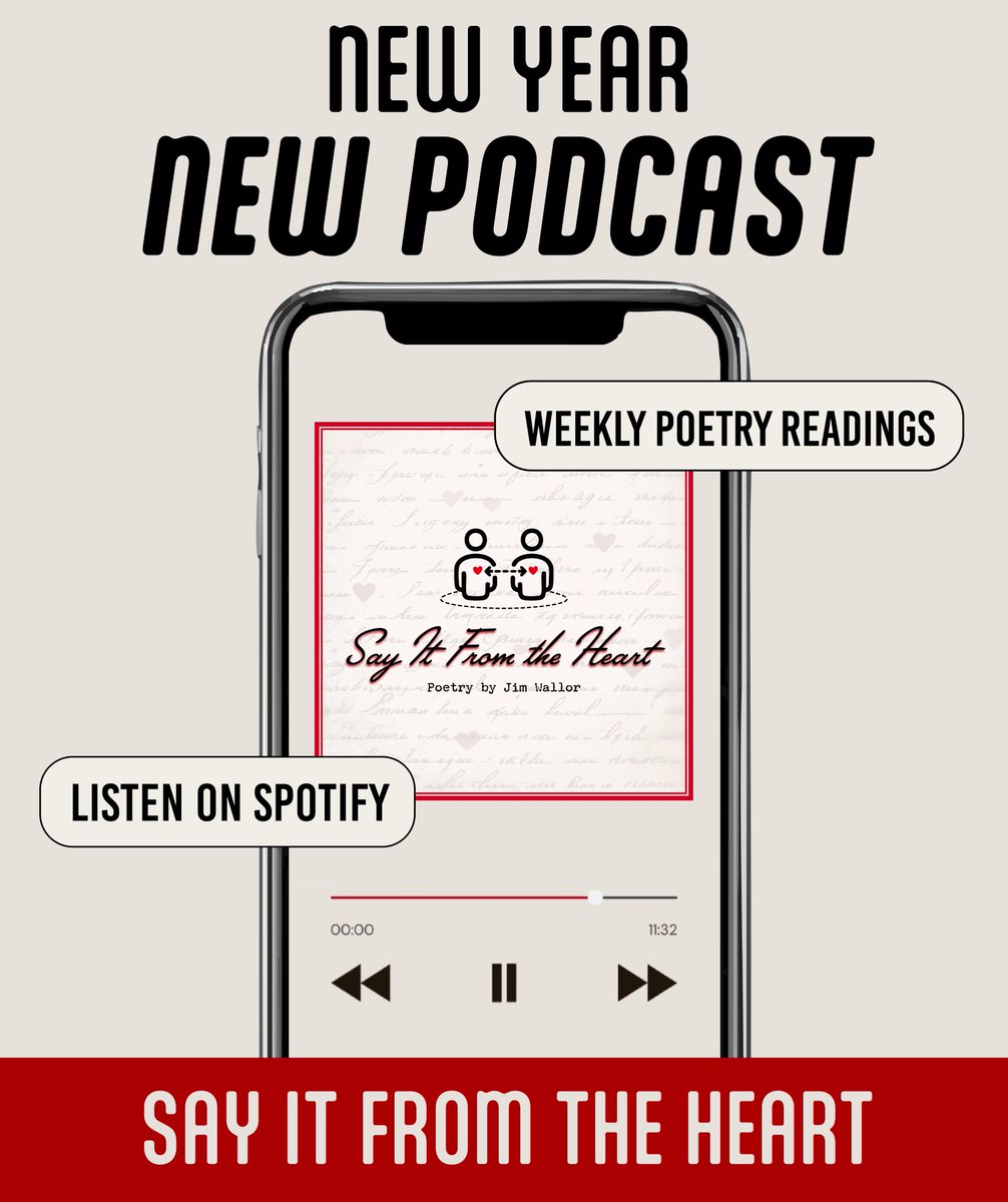It's a new year, time for an uplift, time for inspiration, reflection, &amp; motivation. We all need an uplift, don't we?
Check out my new podcast called Say It from the Heart. 
Listen now on Spotify: open.spotify.com/show/19NBK57Aa…