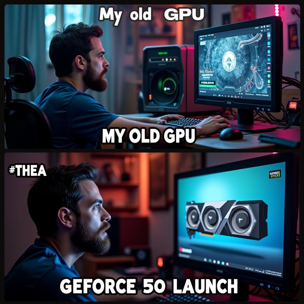 Time to level up like upgrading from dial-up to gigabit internet: the RTX 50 calls and $THEA rides shotgun! 🎮🚀