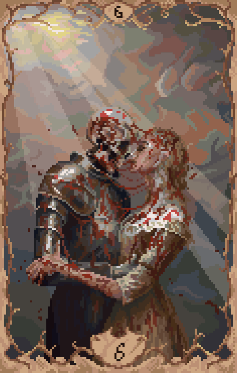 The Lovers  

#pixelart #Tarot