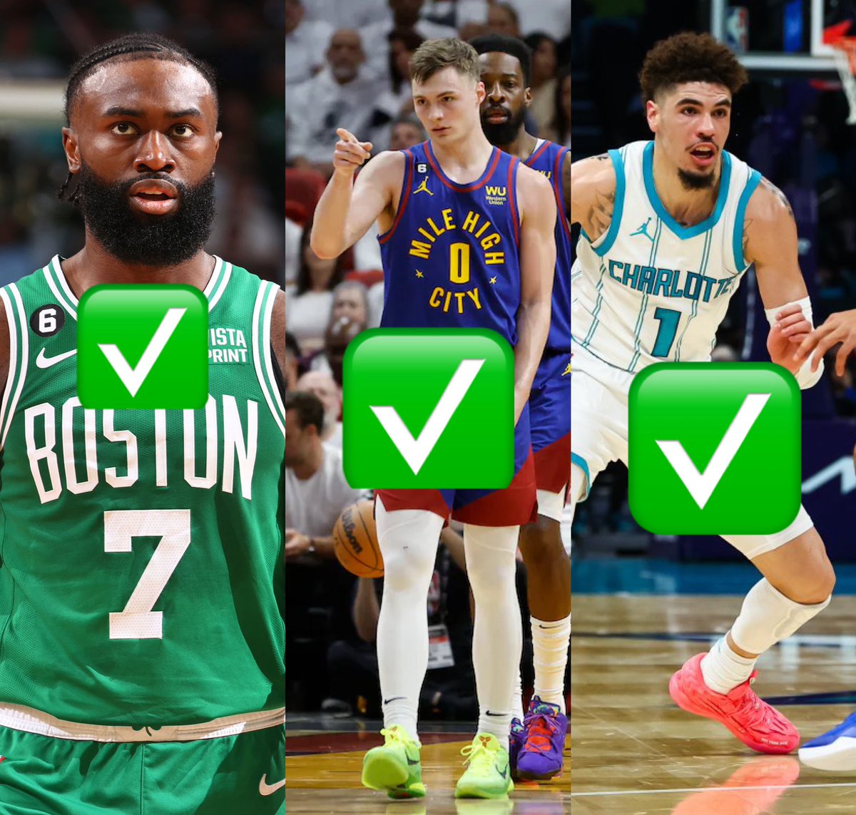 BetOnBreezo's tweet image. $250 TO SOMEONE WHO LIKES + RTS ASAP❤️🤑

•Lamelo Ball “O”24.5 Points✅
•Christian Braun “O”10.5 Points✅
•Jaylen Brown “O”4.5 Rebounds✅

BANGGG GET BACK A MFK ON AN INSANE 30-8 RUN FOR FREE PLAYS ON  &amp;amp; THE DUBCLUB CASH OUT EVEN MORE LETS KEEP IT UP THIS MY YEAR⏰⏰🔥🔥

JOIN…