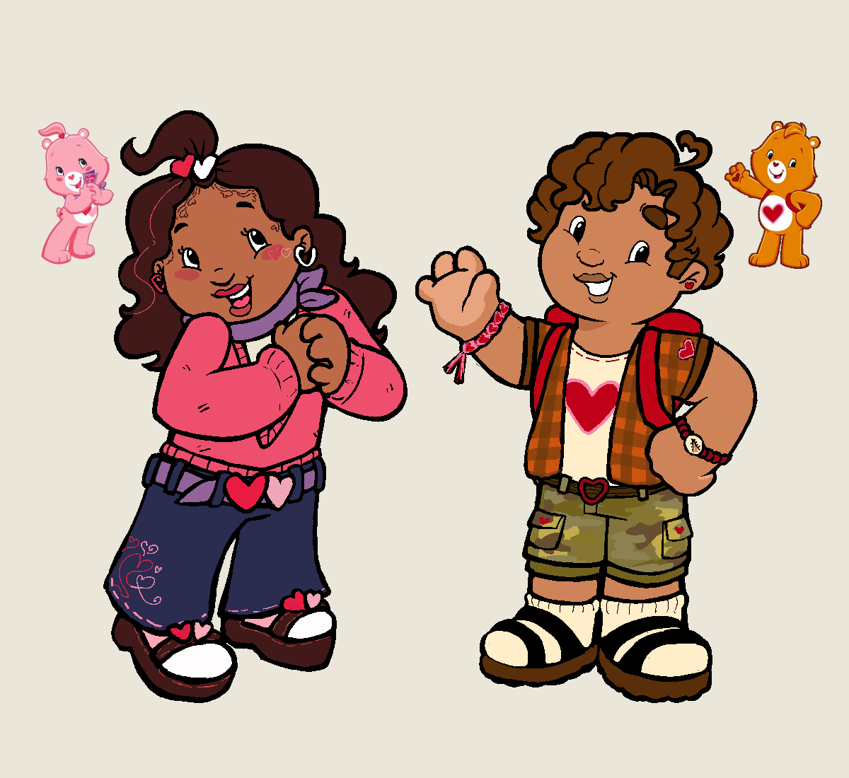 SleepySashimi04's tweet photo. PART 2 My headcanon Care Bears 2007 gijinka designs!! #CareBears #AICAL #Gijinka #caretwt https://t.co/RfAFiPiv86