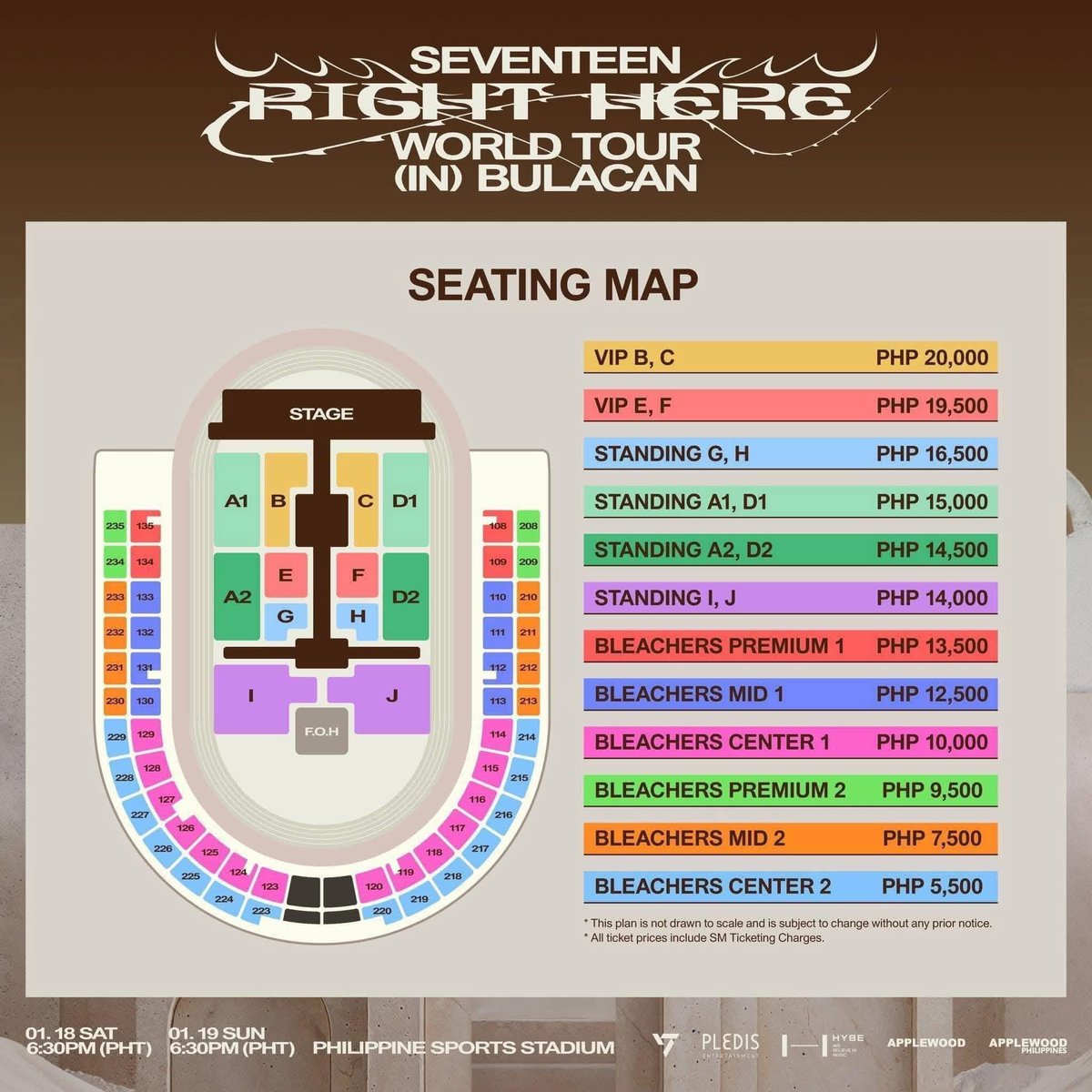 LFB / WTS

Details: 
Day 1: standing a2 
3 tickets
Purchased on gen sale 12:07 time stamp
rfs: may another important agenda 🥹🥹
Same price with online fee lang!!!

🏷️ svt seventeen right here bulacan con ph