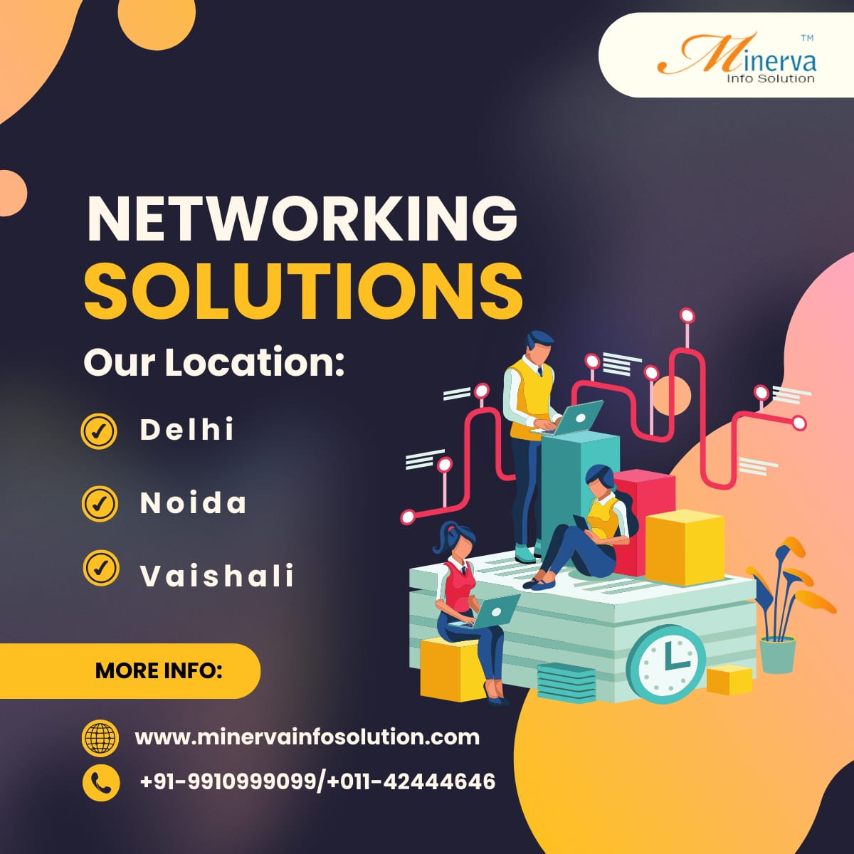 Minervalaptop's tweet image. Networking Solutions in Delhi/NCR!
Click here to more information: minervainfosolution.com
#Securitysolution #WiFiSolution #ServerSolution #RackSolution #SurveillanceSolution #NetworkingSolution #SoftwareSolution #Rack #Solution #Solutions #Server
#Delhi #Noida #Gurugram