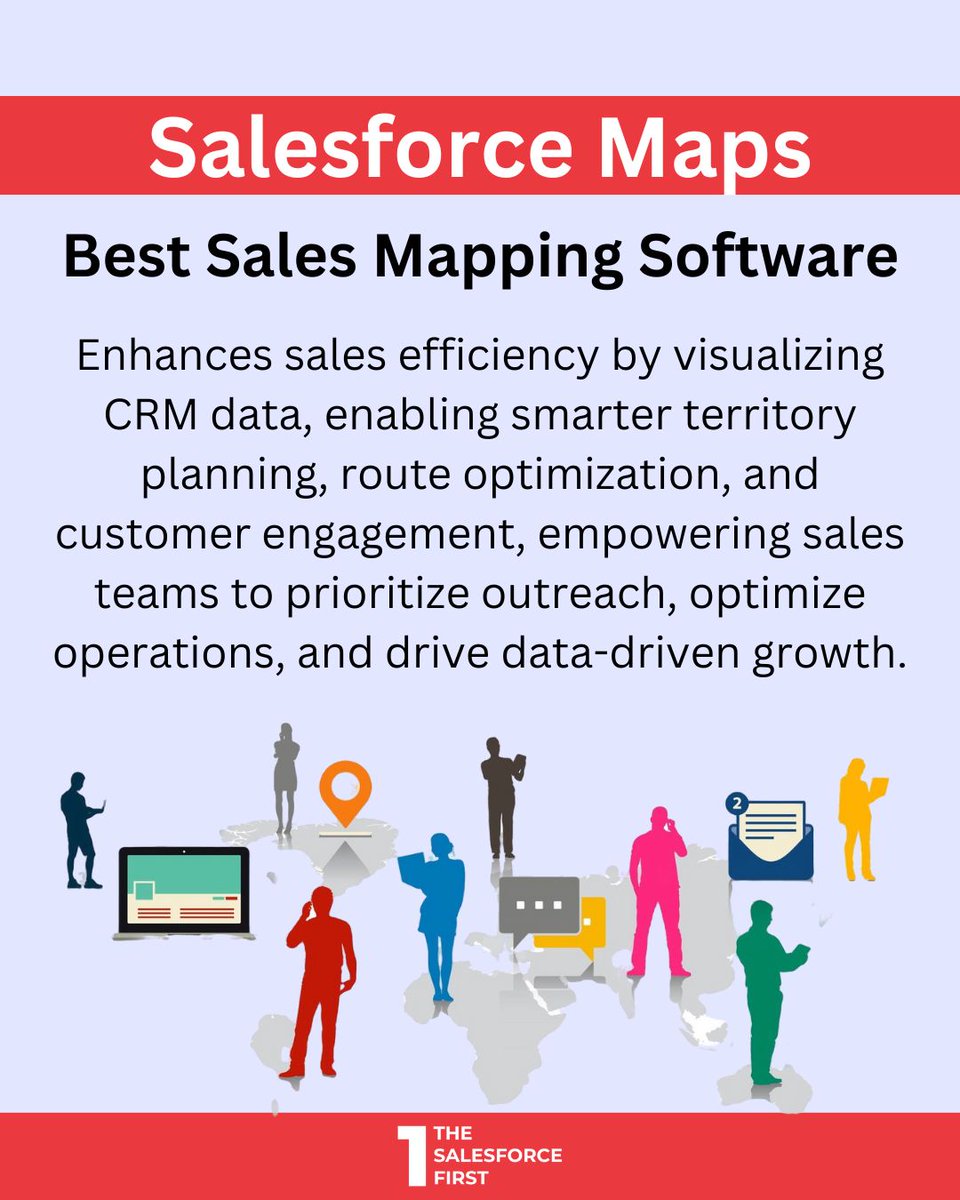 johnsonharrys's tweet image. Sales teams that plan smarter, win faster. Discover how Salesforce Maps can revolutionize your territory management and customer engagement.
Learn more here - lnkd.in/d94sfK5U

#Salesforce #SalesforceMaps #SalesTeam