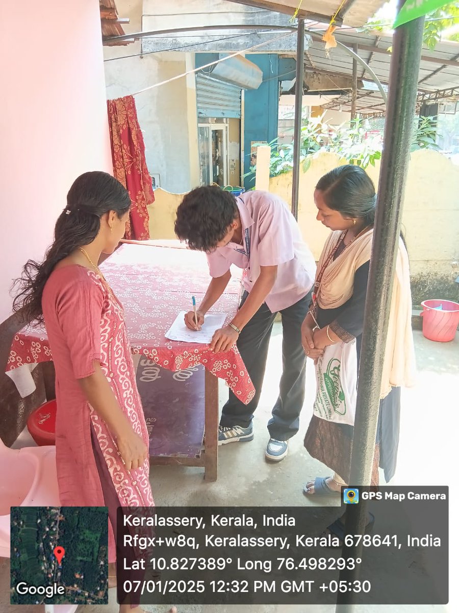 uba_iitpkd's tweet image. UBA  team at Mount Seena Arts and Science College conducted  UBA Village  Adhyan survey in their adopted villages located in Keralassery and  Mannur Grama Panchayats.