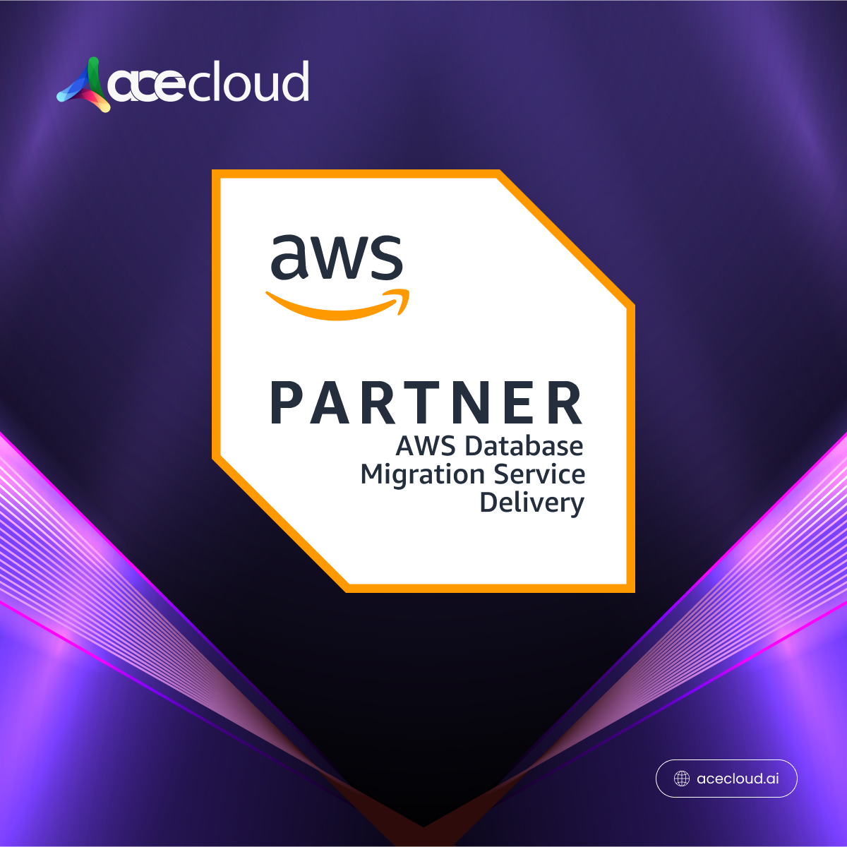 acecloudai's tweet image. Proud Moment for AceCloud !🎉
 
AceCloud has officially achieved the @awscloud  Database Migration Service (DMS) Delivery designation! 
 
A huge shoutout to our incredible team for their hard work and dedication that made this possible. 

#AceCloud
#AWS 
#AWSDatabaseMigration