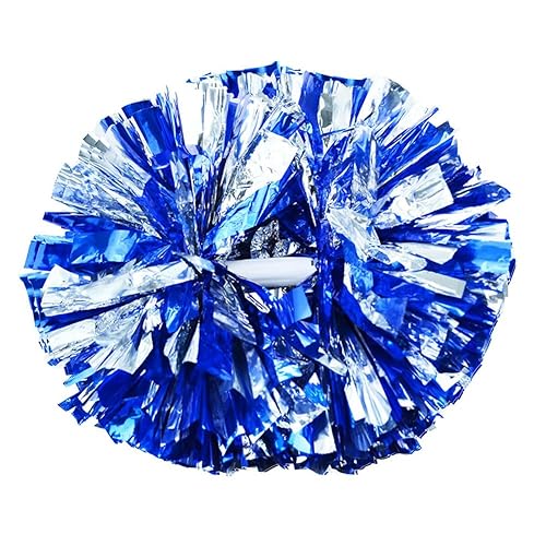 I just received Hooshing 2PCS/6PCS Cheerleading Pom Poms with Baton Handle for Team Spirit Sports Dance Cheering Kids Adults - Blue and Silver - 2 from Alex via Throne. Thank you! throne.com/vixenminx #Wishlist #Throne