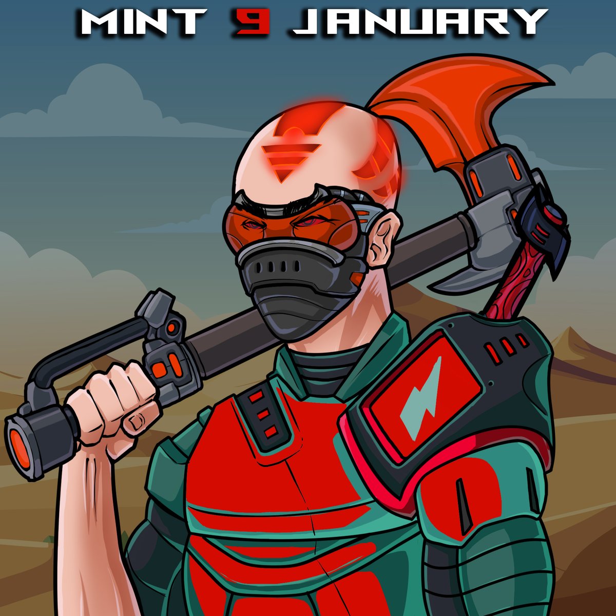 ❥ Drop your SOL Wallet + Like + Retweet

❥ Prizes: FREE MINT, OG, WL

❥ Turn On Notifications🔔

❥ All winners will be chosen on Mint Day, January 9

❥ Free Mint
❥ OG (0.04 SOL)
❥ WL (0.06 SOL)
❥ Public (0.08)