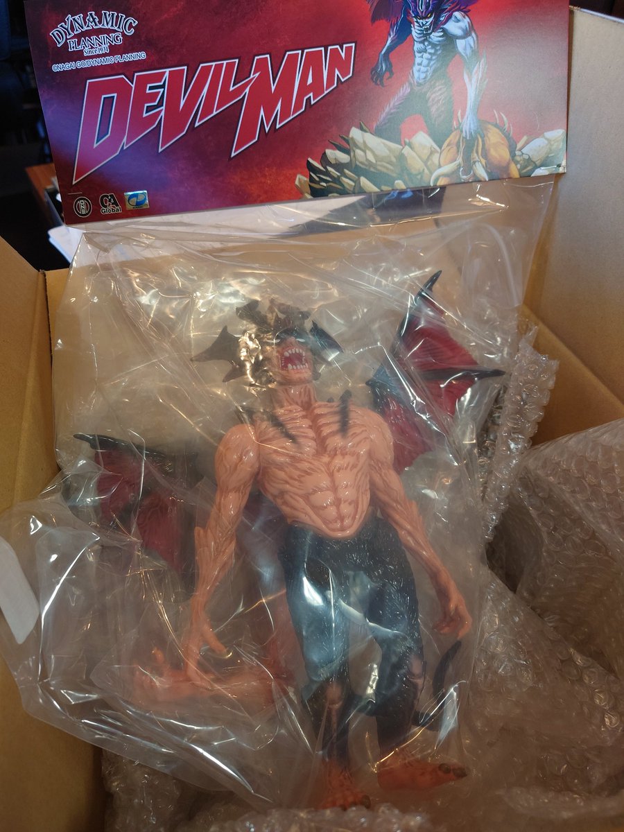 Kaiju One 宇宙最悪 Devilman デビルマ ン墓場の画廊壹工房 新品未開封宇宙最悪 デビルマン ソフビ Kaiju One
