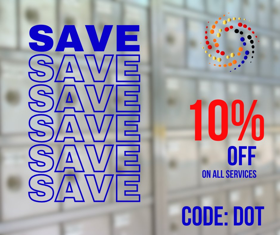 DOTconx's tweet image. Stop by today and experience convenience at your doorstep! 

#MailboxServices #ShippingMadeEasy #NeighborhoodConvenience #weDOTthis