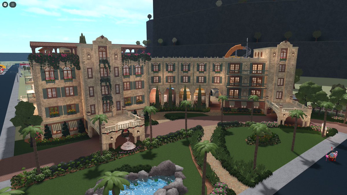 Serena Inn Hotel #bloxburg #bloxburgbuilds