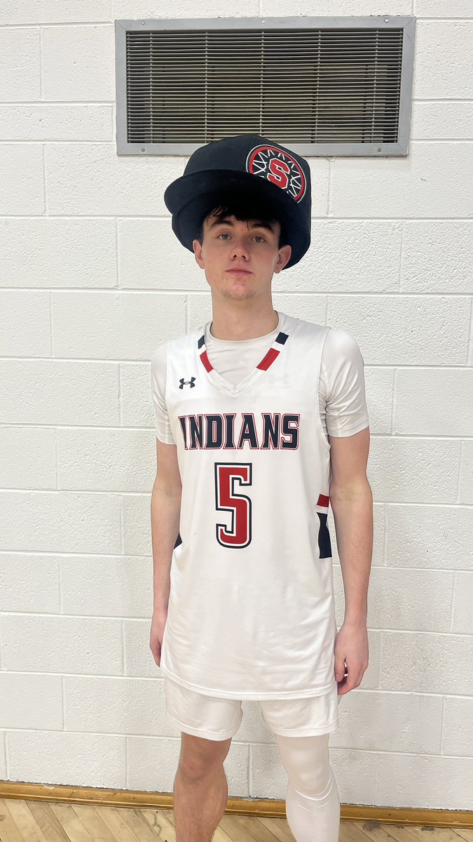 Our Culture Cap tonight goes to <a href="/T_bollers5/">Tyce Bollers</a> after dropping 30 points in the win. #BurgHoops