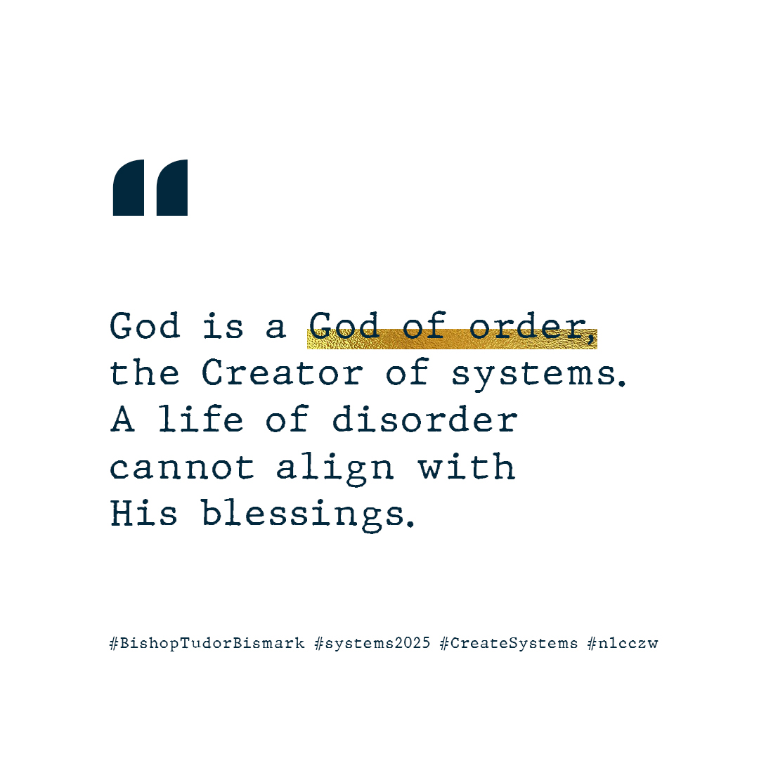 TudorBismark's tweet image. God is a God of order, the Creator of systems. A life of disorder cannot align with His blessings.
Watch Sermon on Youtube: youtube.com/watch?v=NaQBDZ…
#BishopTudorBismark #systems2025 #CreateSystems #nlcczw