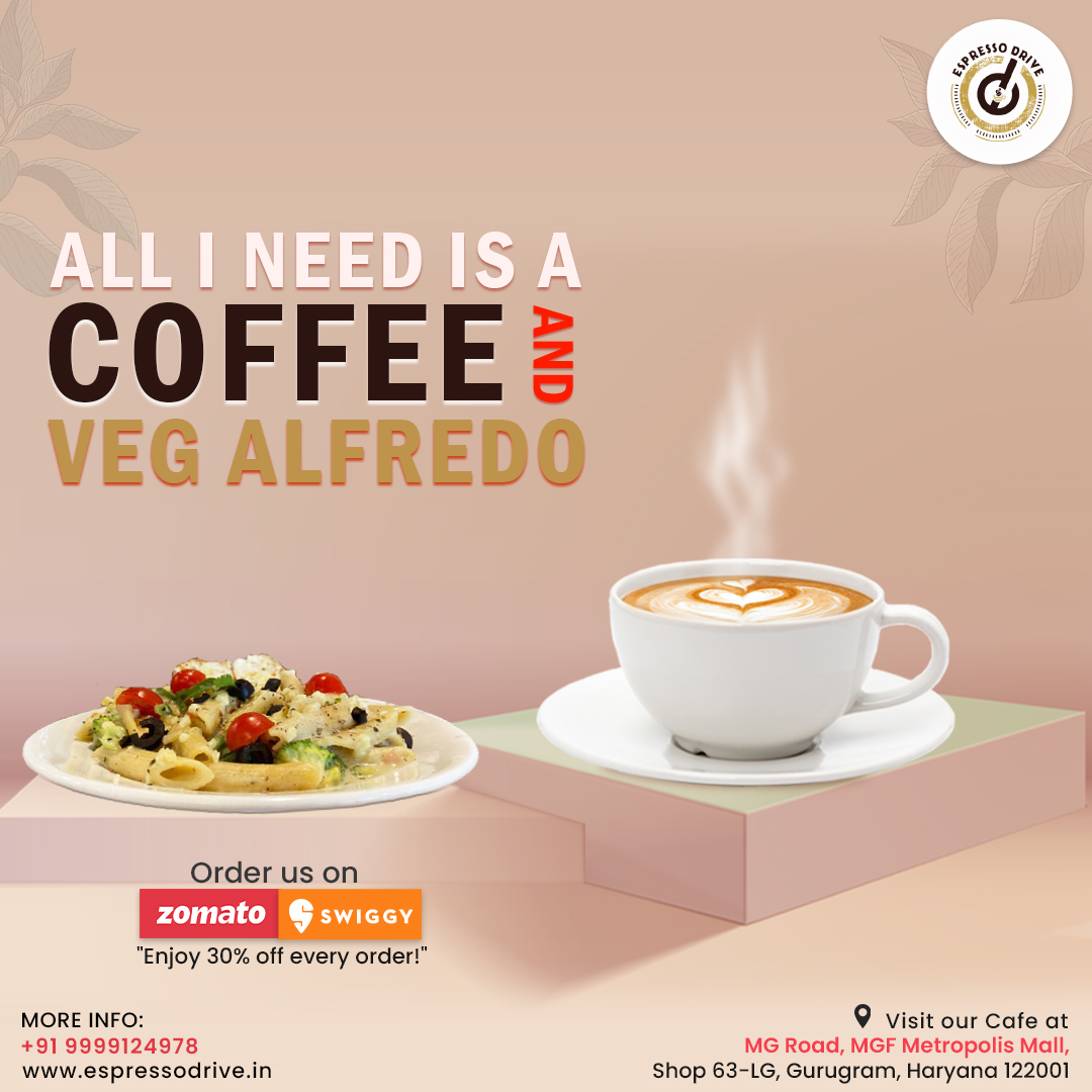 ViratSplSteels's tweet image. Espresso Drive coffee shop on Google: posts.gle/gFjnR8 Brews, Bites, and Blissful Moments in #Gurugram Your Coffee. Your Way...Your Journey Begins Here! @EspressoDrive Café always grind their beans as close to brew time as possible  #Bookyourtable espressodrive.in/menu/
