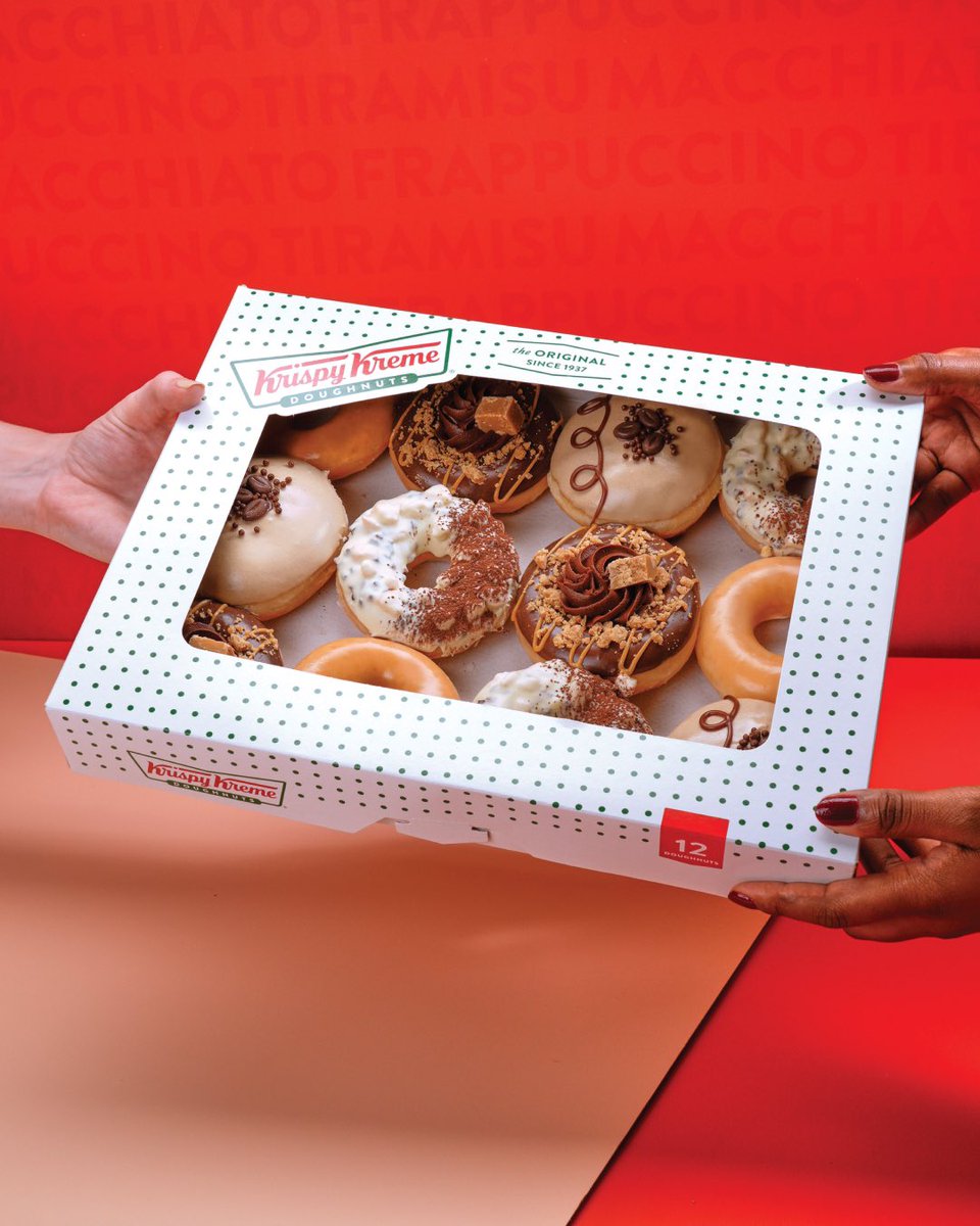 KrispyKreme_ZA's tweet image. Got resolutions to share more? 😉 Start with these! ☕

Ts &amp;amp; Cs apply. While stocks last.

#KKSA #KrispyKreme #CoffeeKickstart #ShareJoy