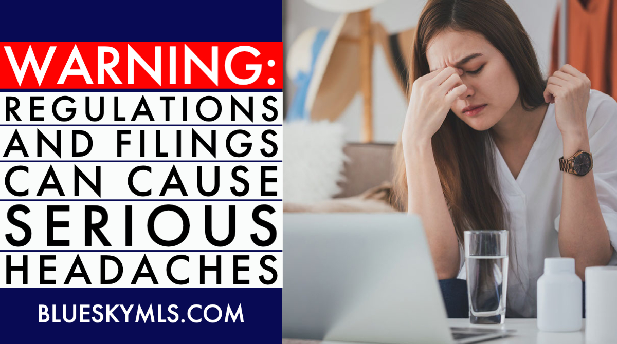 Don't let #compliance weigh you down! Our relationships with federal and state agencies ensure you always receive top-notch service. 💼🏛️ Say hello: blueskymls.com #FinTwit #BusinessSolutions