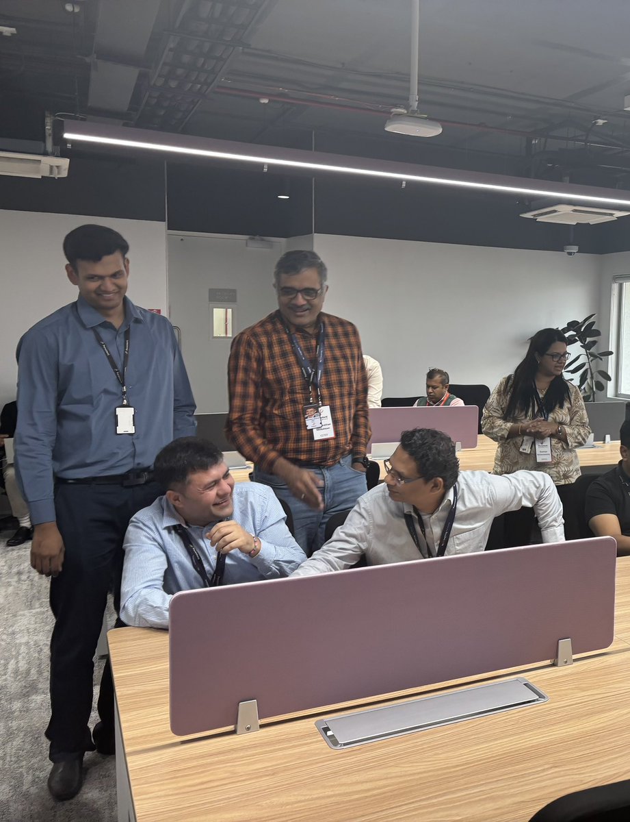 Dattaraj Jagdish Rao (@dattarajr) on Twitter photo Infectious #energy and transformative #ideas - when #domain and #technology experts meet to build #GenerativeAI. Re(AI)magining the World at #Huddle2025 with #GenAIHub and #iAURA.
<a href="/Persistentsys/">Persistent Systems</a> Infectious #energy and transformative #ideas - when #domain and #technology experts meet to build #GenerativeAI. Re(AI)magining the World at #Huddle2025 with #GenAIHub and #iAURA.
<a href="/Persistentsys/">Persistent Systems</a>
