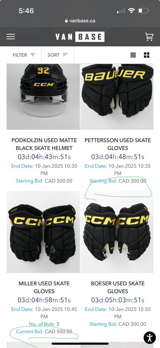 Team Miller outbidding team Petey so far.

<a href="/ChesterM222/">Chester Ming</a> you know what to do 😲